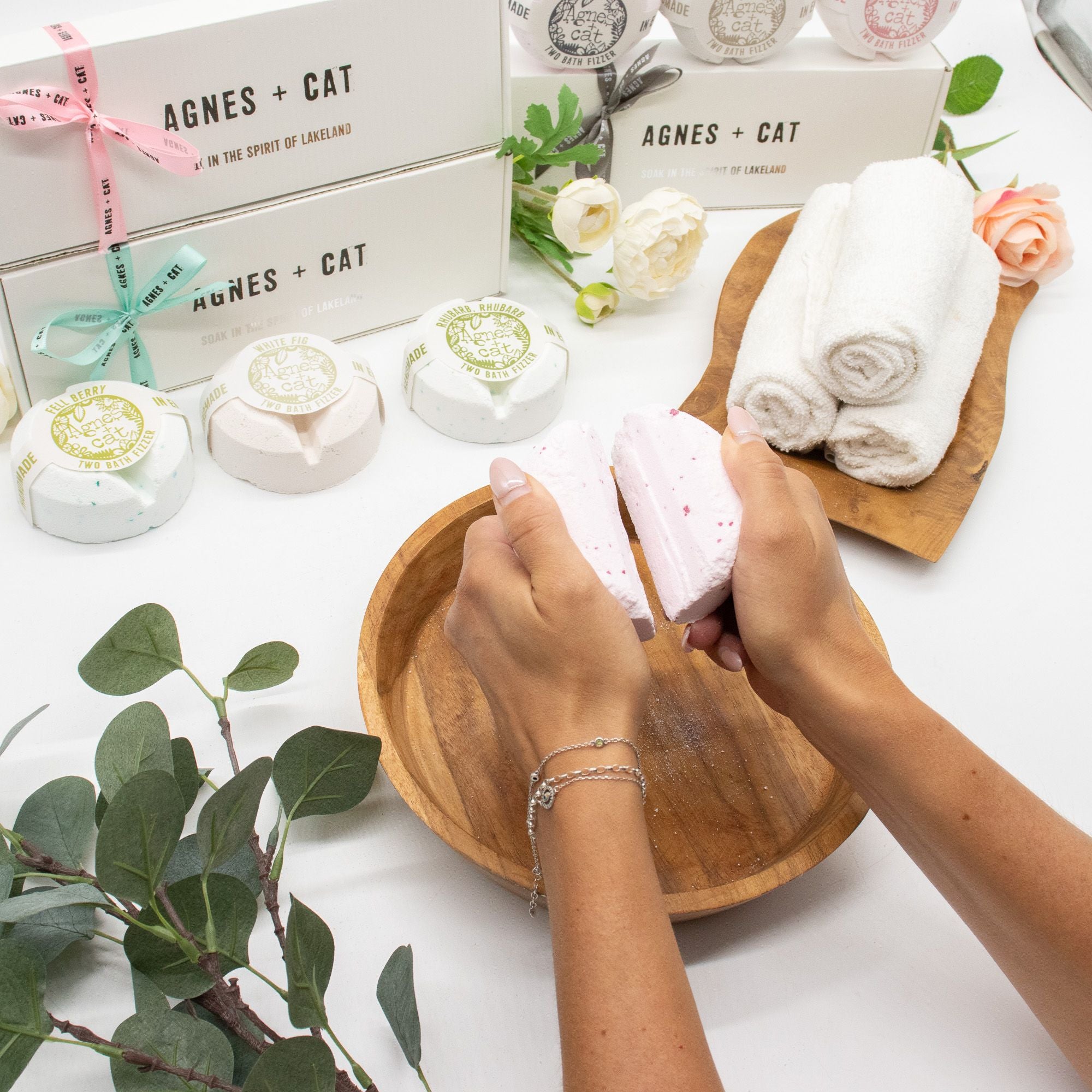 Agnes + Cat Lakeland Favourites Bath Fizzer Gift Set