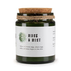 Greenman Woodwick Soy Candle - Moss & Mist