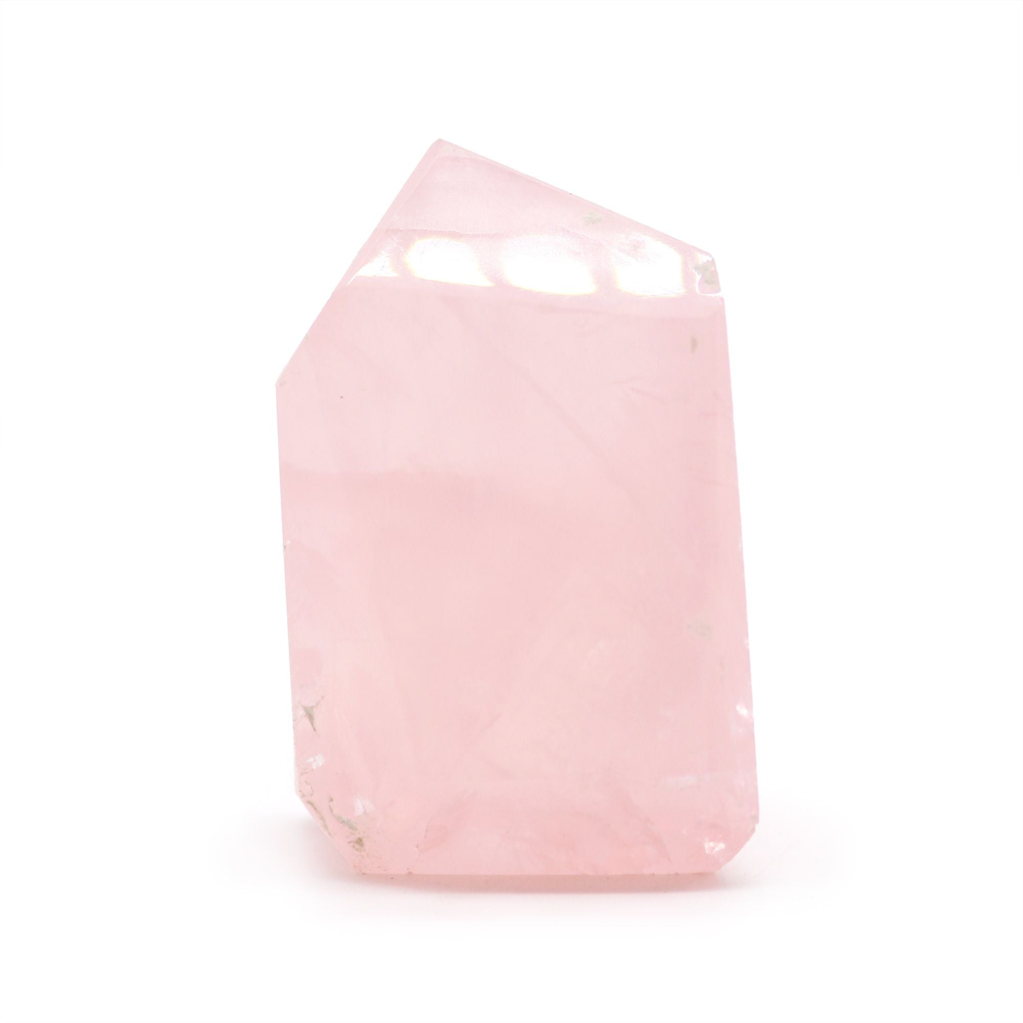 Gemstone Points approx 6cm (0.5KG) - Indian Rose Quartz (approx 8 pieces)