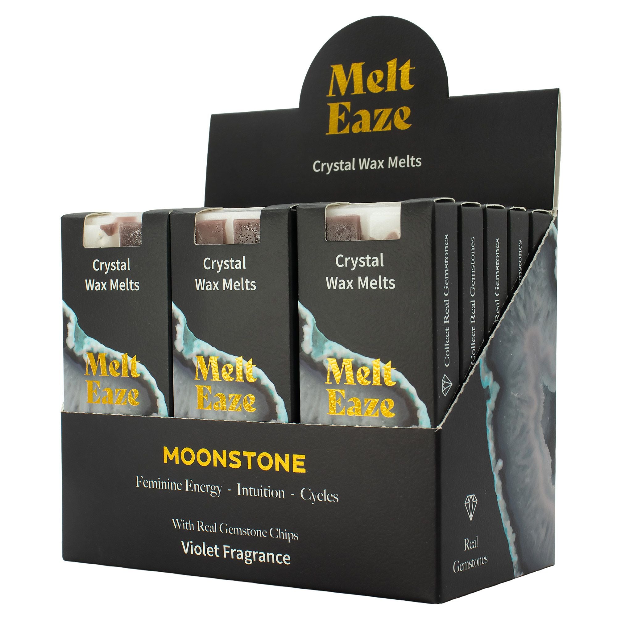 MeltEaze Wax Melts 50g - Moonstone Glow - Violet