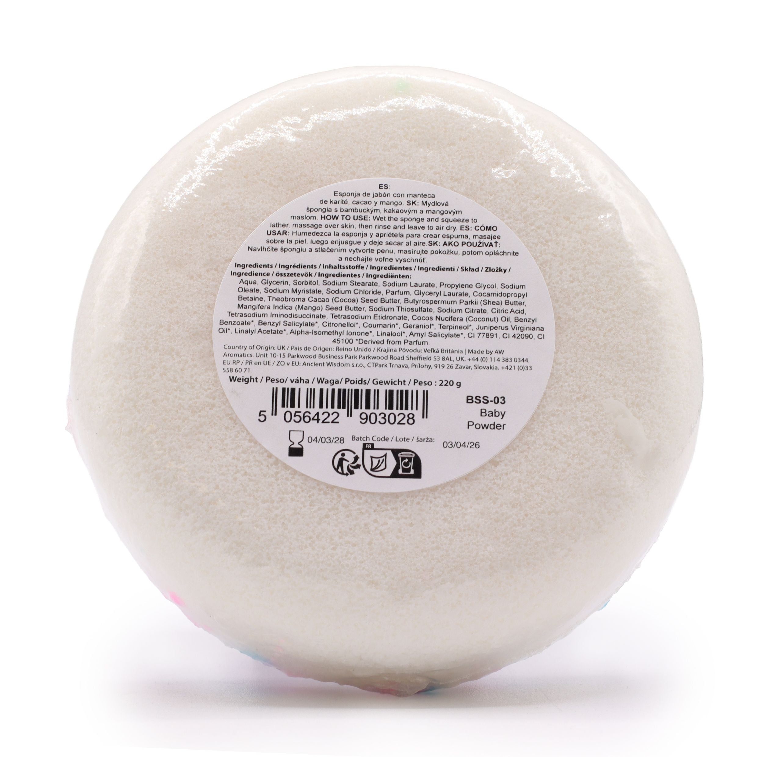Butter Bubble Soap - Baby Powder
